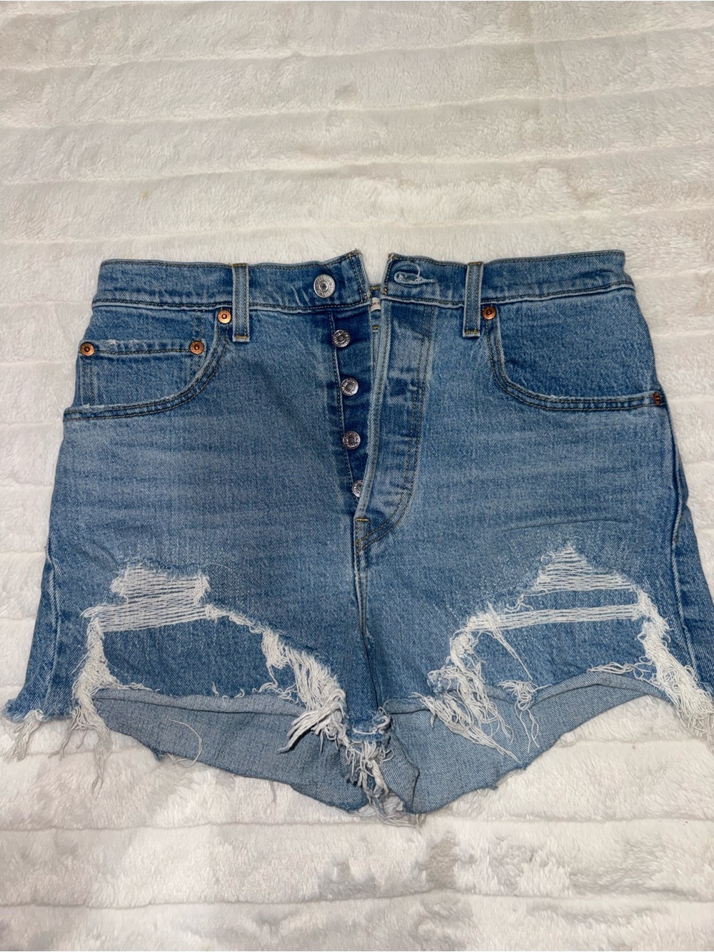 Levi's Ribcage Shorts